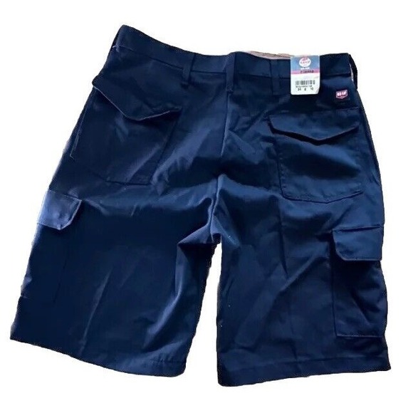 Red‎ Kap Men's Black Cargo Shorts  34 x 12 Work Shorts Uniform NWT - Picture 7 of 7